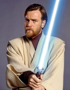 Ewan McGregor plays the stalwart Obi-Wan Kenobi in Star Wars: Episode III Revenge of the Sith. TM & © 2005 Lucasfilm Ltd. All Rights Reserved.