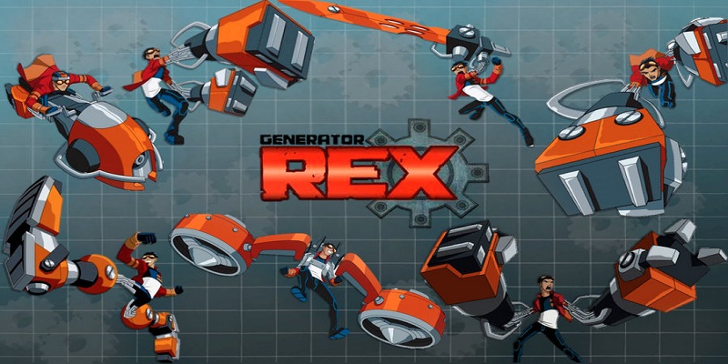 Generator Rex Nanite Builds in 2023  Generator rex, Rex, Graffiti  characters