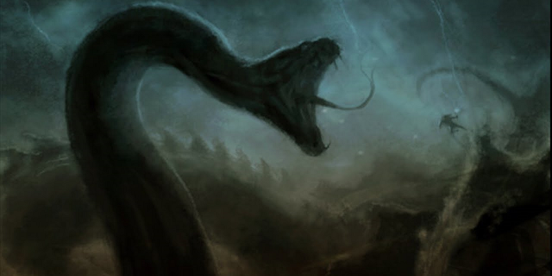 Dendar the Night Serpent Forgotten Realms  Wrath of the titans, Concept  art world, Concept art
